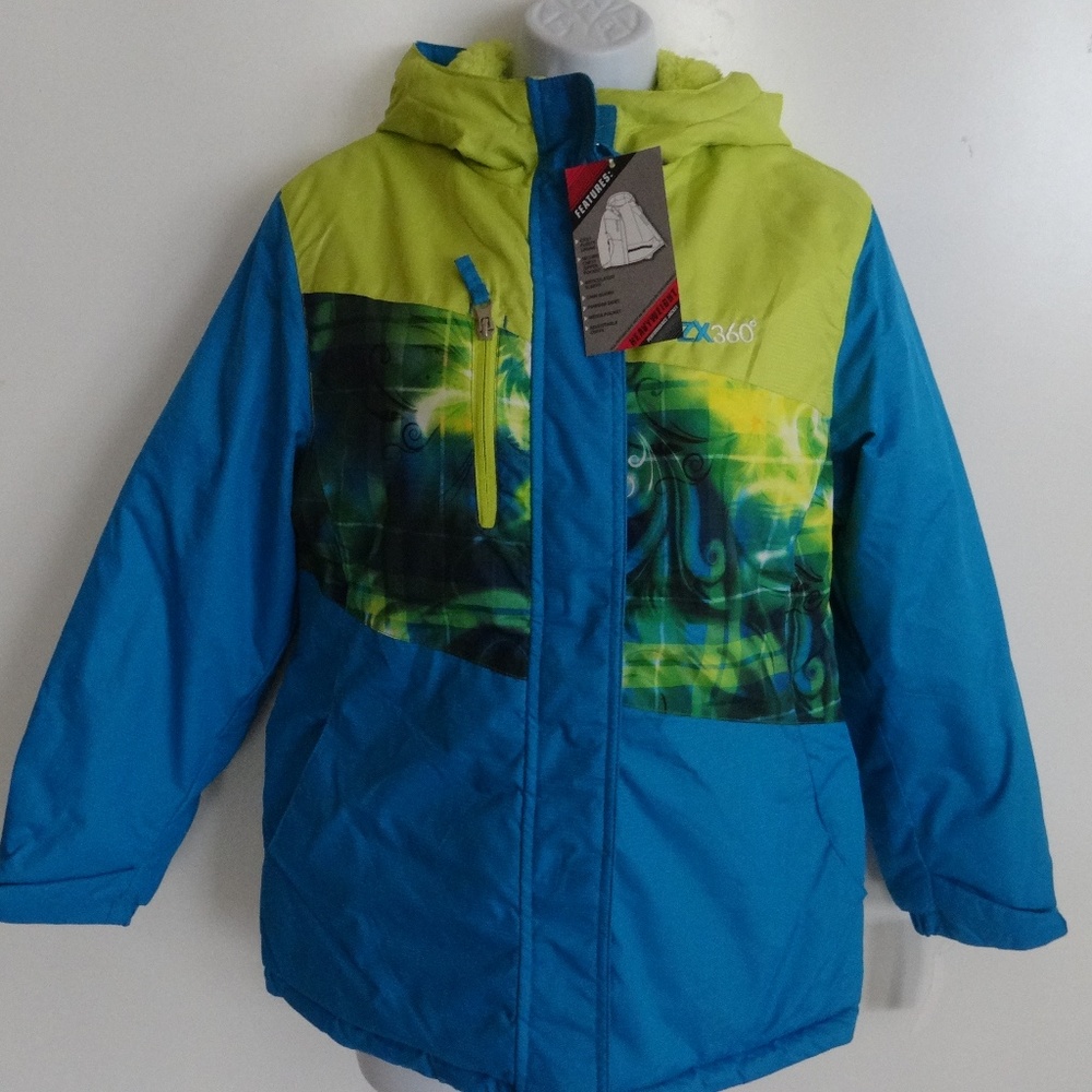 Girl’s puffer winter jacket size L NWT